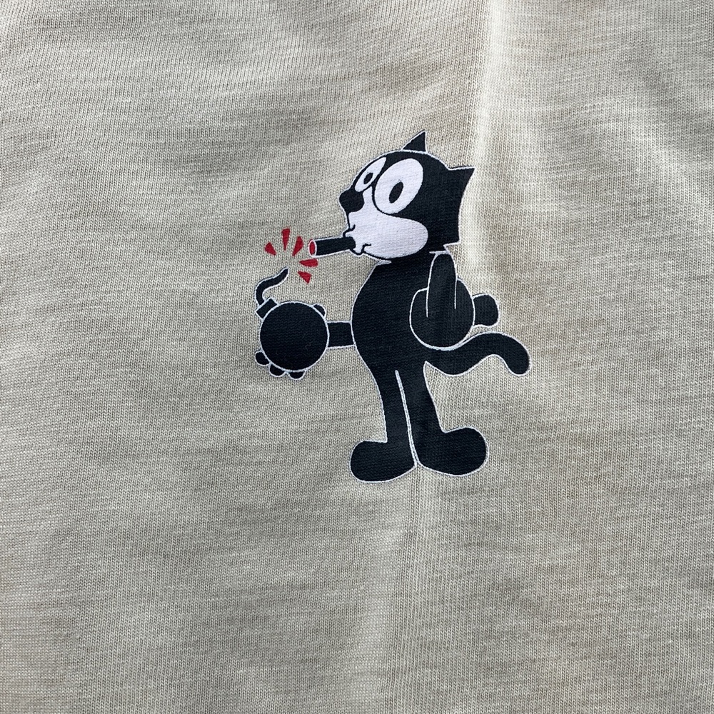NEW! Field Grade Cream Graphic T-Shirt - No F*CKS GIVEN - Picture 2 of 7